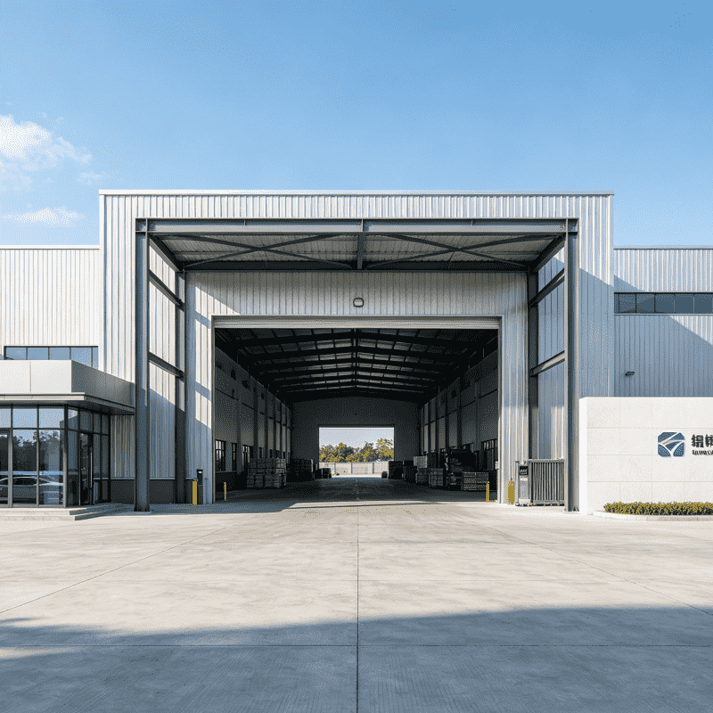 Almacén prefabricado de estructura de acero de construcción rápida
