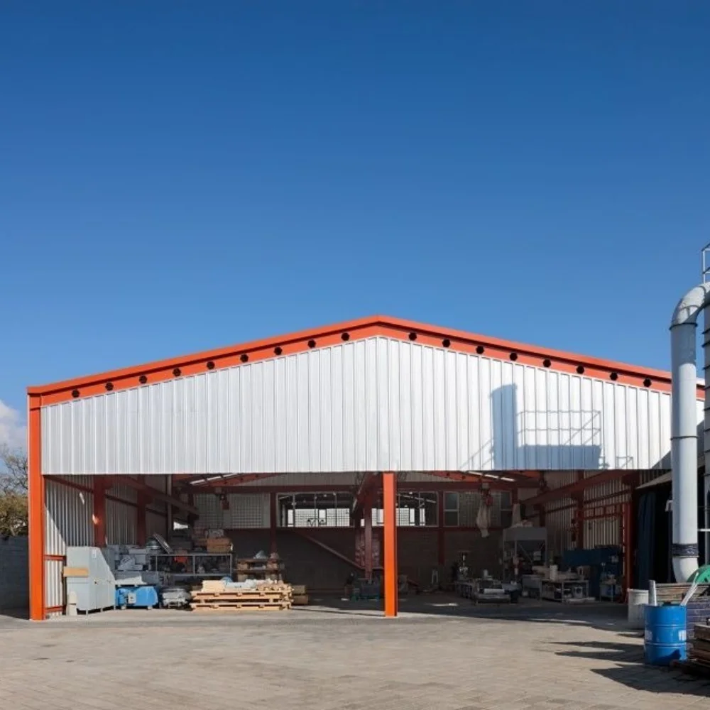 Taller de estructura de acero anticorrosión de alta resistencia para procesamiento mecánico Uso de producción industrial Almacén de acero de alta