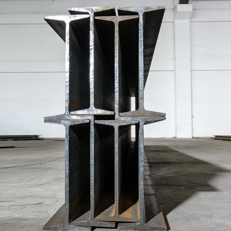 Columna de acero ligera de sección en H