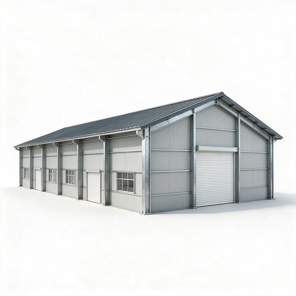 Almacén de estructura de acero prefabricado Q355B galvanizado personalizado OEM para taller industrial al por mayor