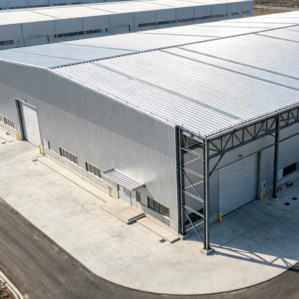 Aduana industrial prefabricada de la fábrica del edificio de la fábrica del marco metálico del taller de la estructura de acero de Q355B directa