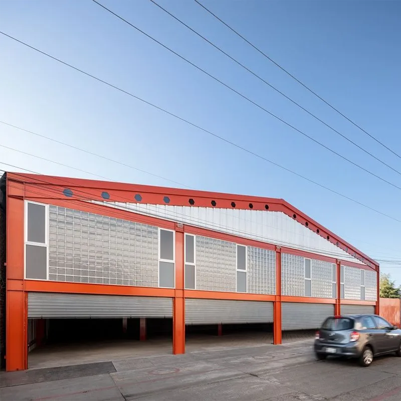 Almacén de estructura de acero